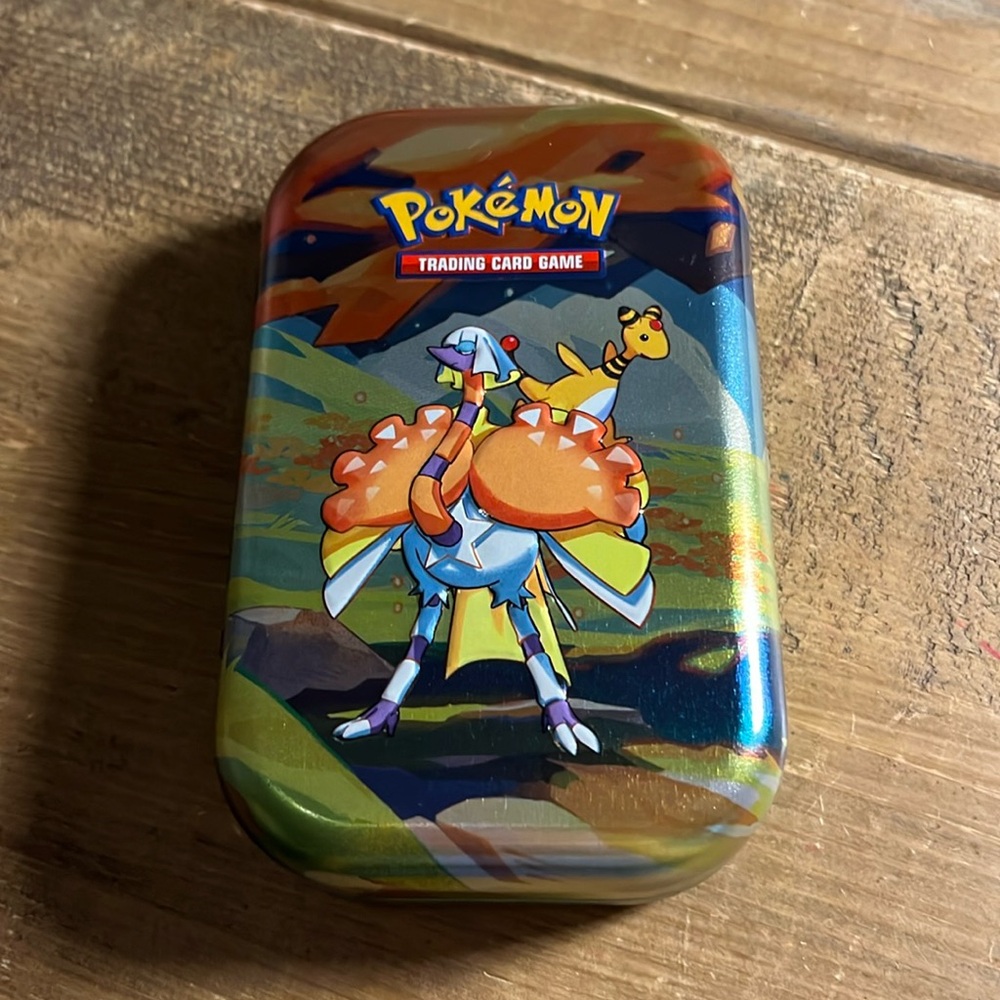 Empty mini tin